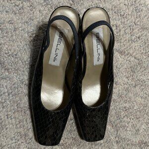 Vintage Bellini Monzo Snake Skin Pumps